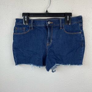 Old Navy Stretch Fit Denim Shorts Size 10 EUC